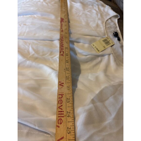 Max Edition Womens Tunic 2X Angel Wings Sleeves NWT Airy Blouse Flowy Pull over - Picture 7 of 8